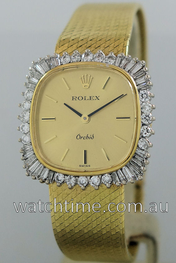 Rolex Orchid 18k \u0026 Diamonds ladies 
