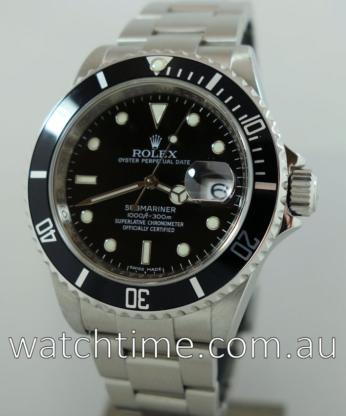 Rolex Submariner Date 16610 Last Series - Watchtime.com.au