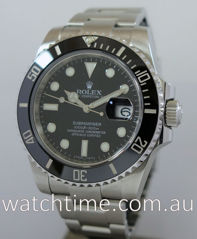 Rolex Submariner Date Ceramic 116610LN - Watchtime.com.au