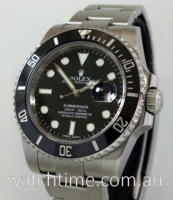 Rolex Submariner Date 116610LN Steel, Ceramic bezel - Watchtime.com.au